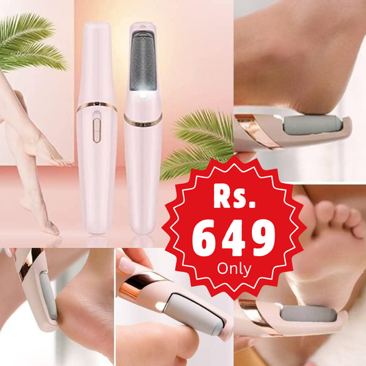 Electronic Cordless Pedicure Callus Dead Skin Remover Polishing Tool